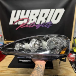 2005–2006 Acura RSX Headlight Retrofit – Custom Projector Lighting Upgrade